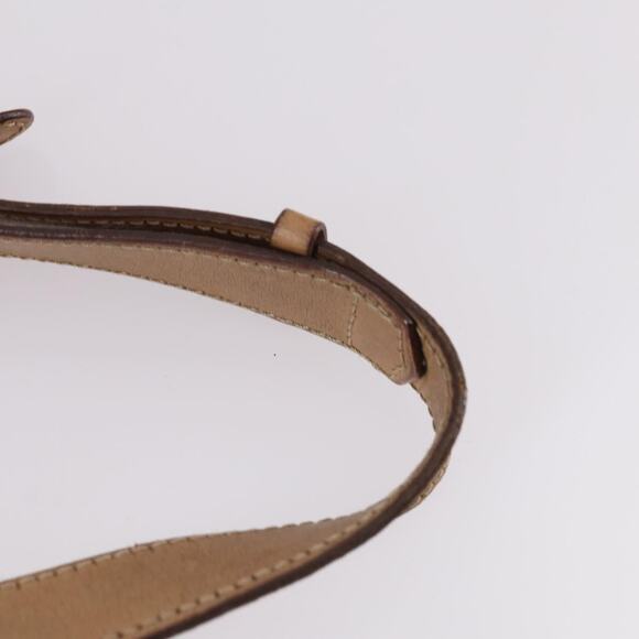 CELINE Macadam Canvas Shoulder Bag Pvc Leather Brown - Picture 8 of 13